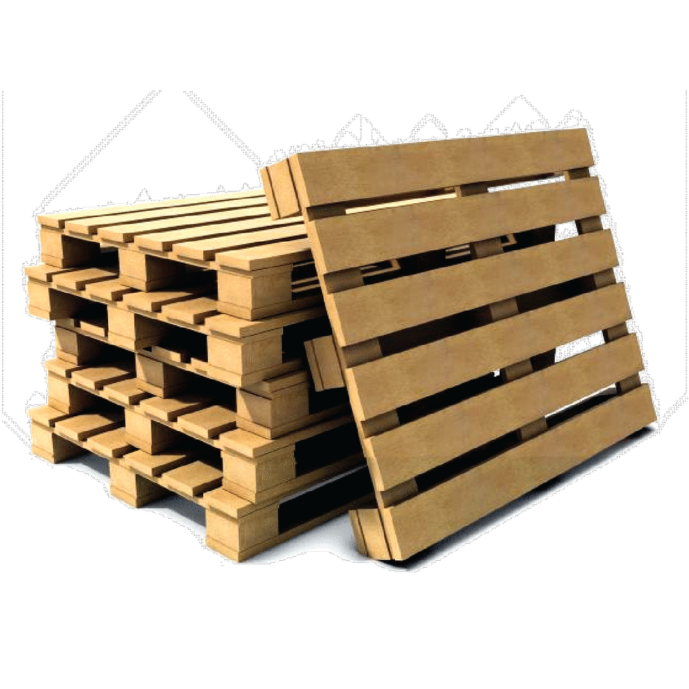 4 Way Brown Wooden Pallets Rental Services