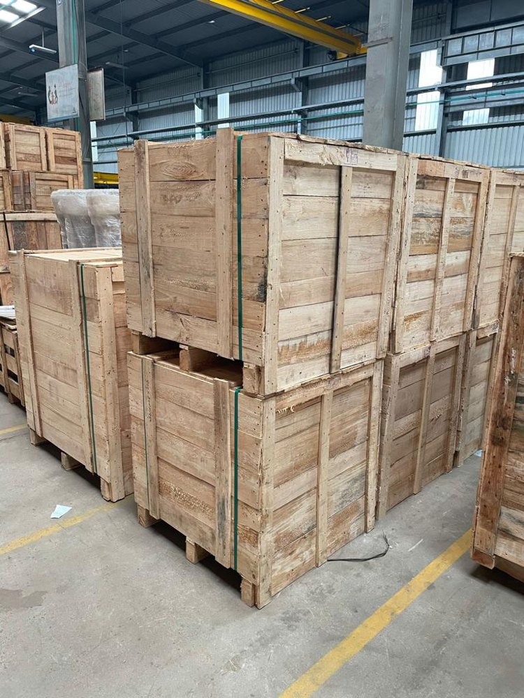 Wooden Box Packaging Service For Industrial, Capacity: 500kg