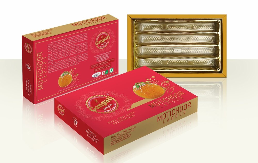 Printed Cardboard Box Packaging Design Services, For Sweet