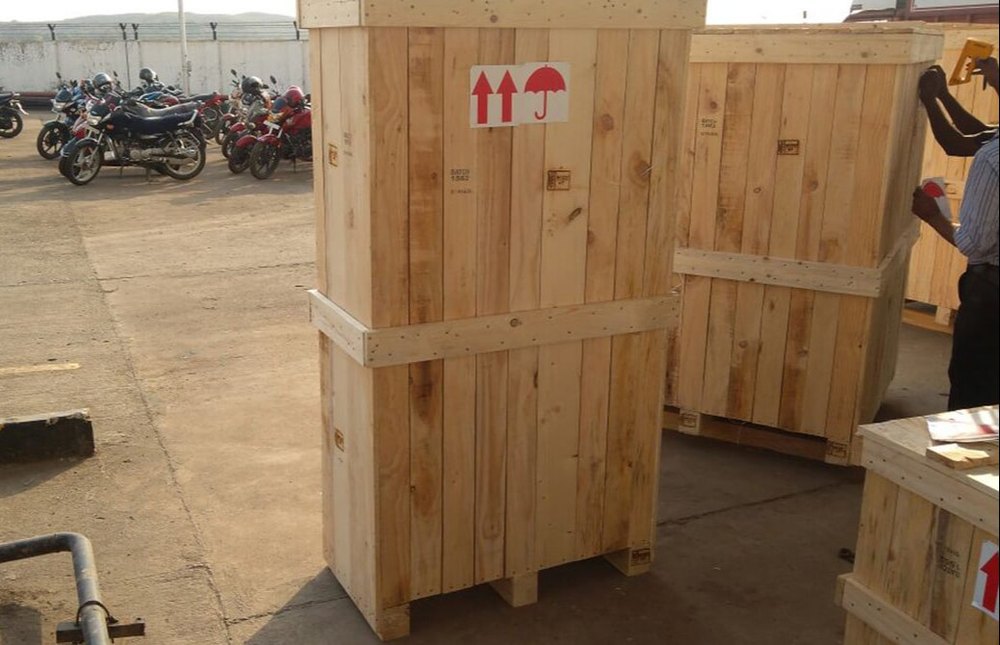 Industrial Pallet Packaging Service