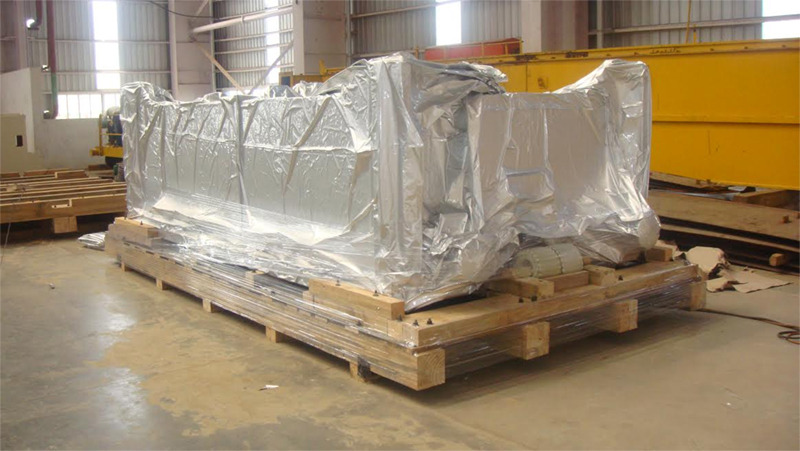 Heavy Machinery Packing with Chemical Treatment