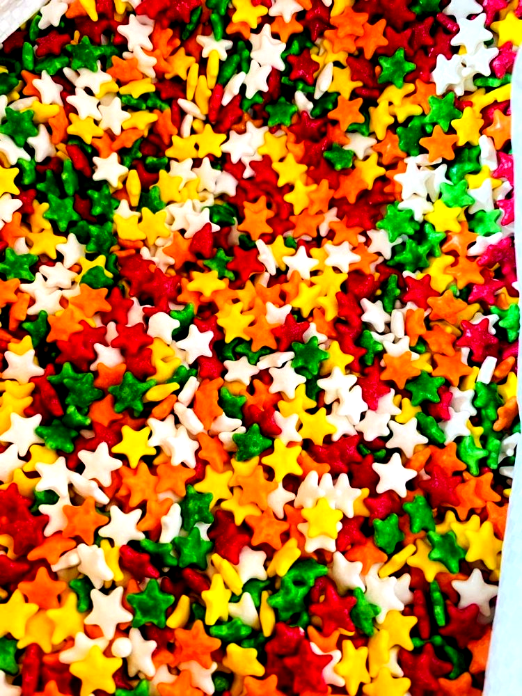 Vanilla Confectionery Star Shape, 15 KG, Packaging Type: Bag