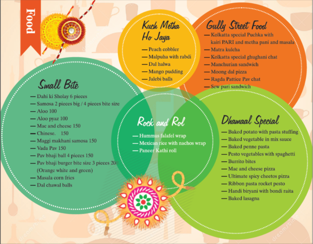 Menu Card Designing Services img