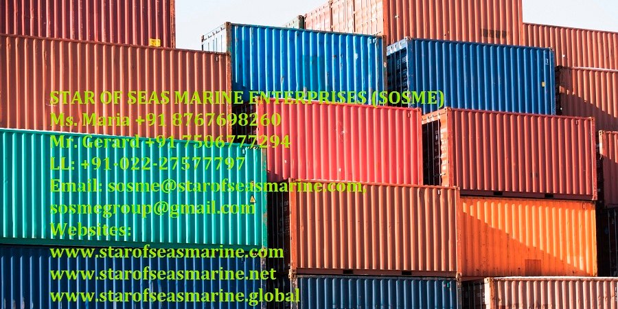 Cargo Shipping Container Service, Mumbai/Malaysia