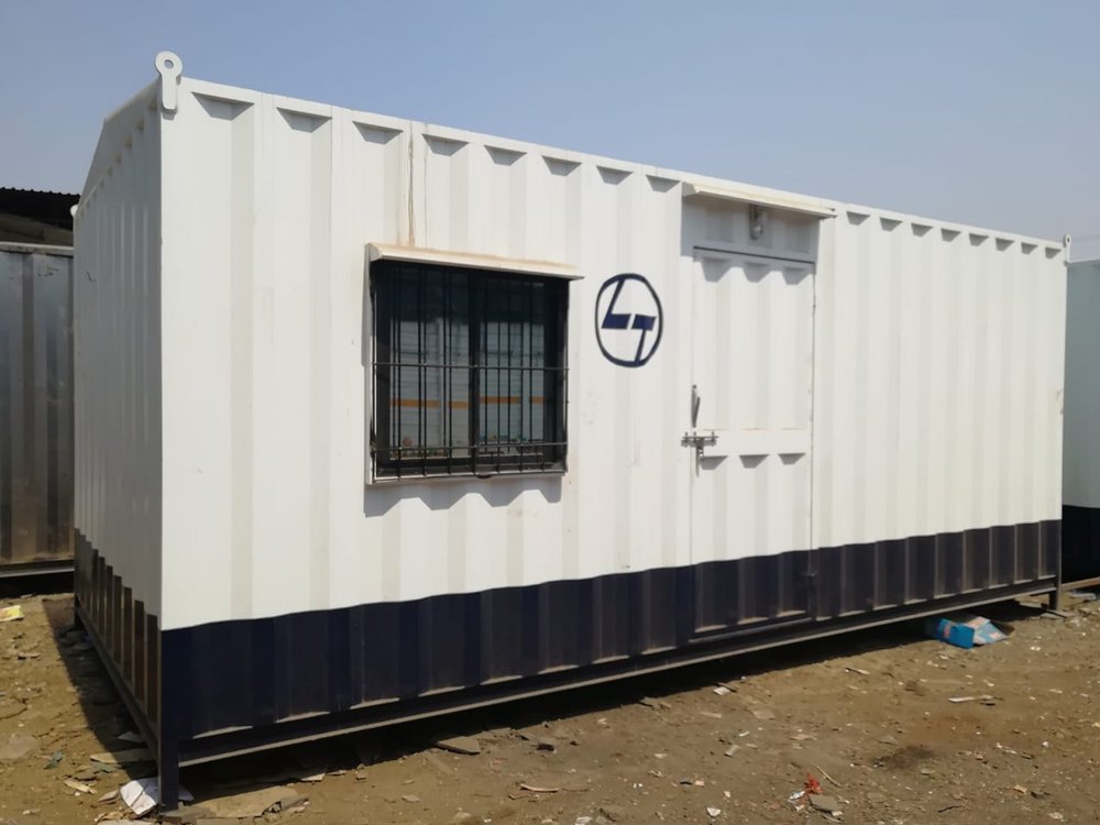 Rectangular PORTABLE STEEL CONTAINER ON RENT, For Office