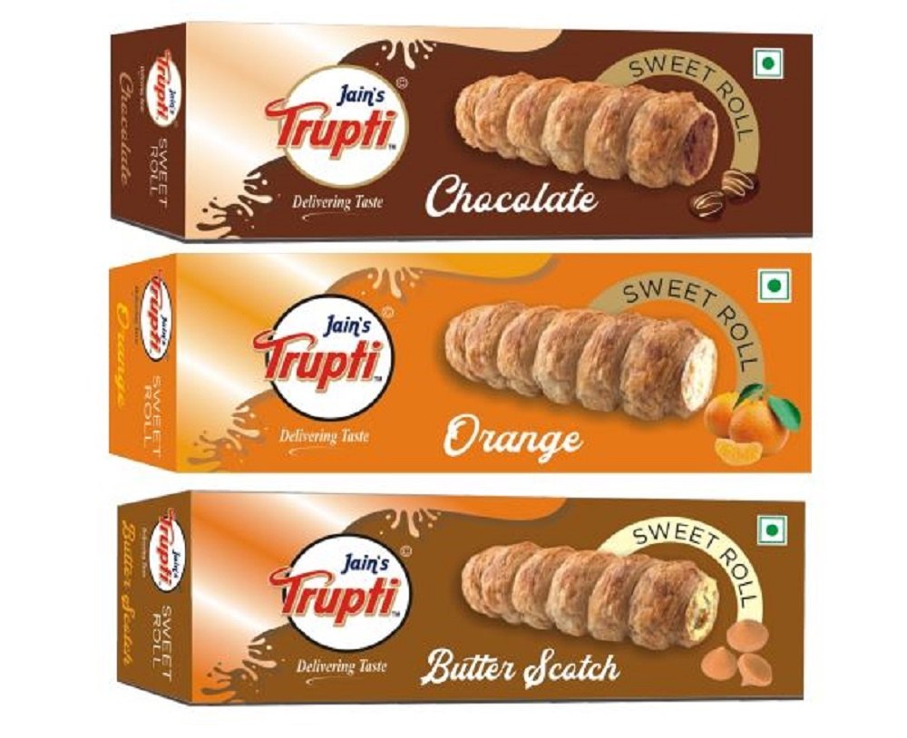 TRUPTI Sweet Cream Roll, Packaging Type: Packet img