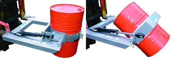 Hydraulic Drum Lifter And Tilter Attachment, for Drum lifting and tilting, for Drum Gripper