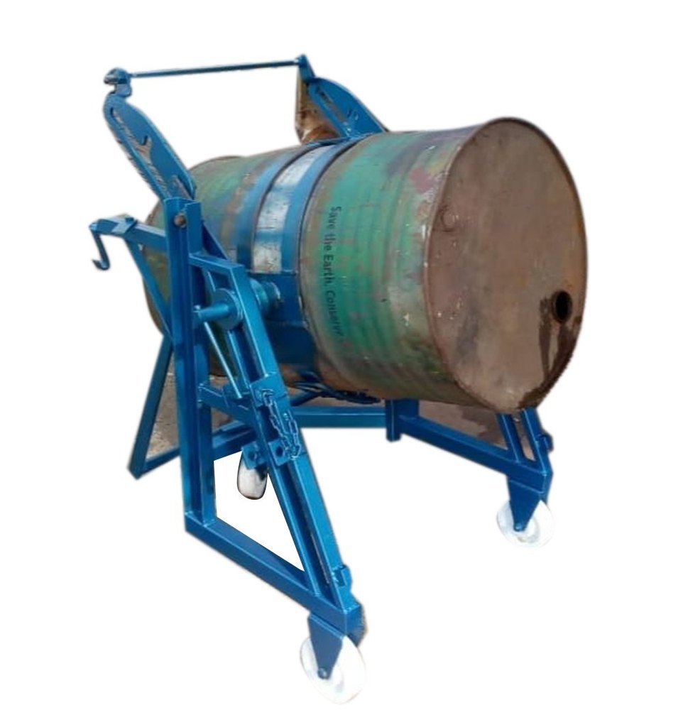 Mild Steel MS Manual Drum Lifter