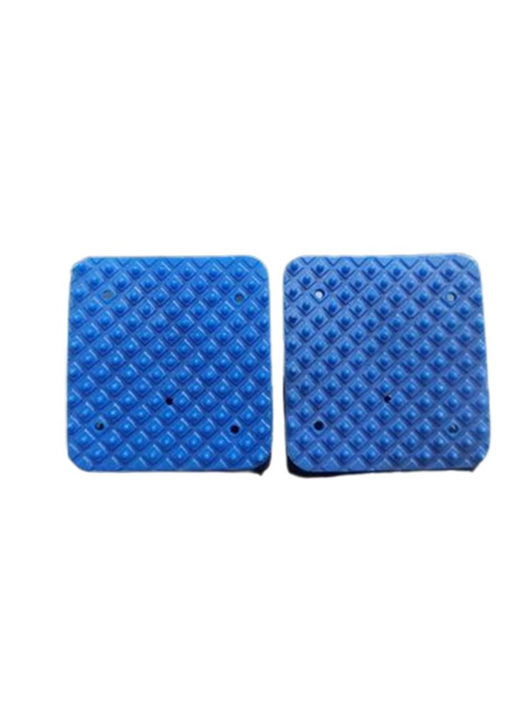 Blue HDPE Plastic Drum Lugs, Size: 2x2 Inch (lxw)