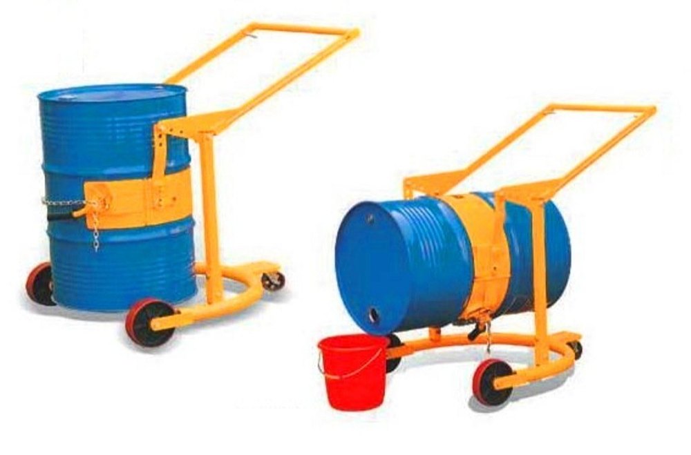 Manual Drum Carrier Cum Tilter, Lifting Capacity: 350, Model Name/Number: UHD80A