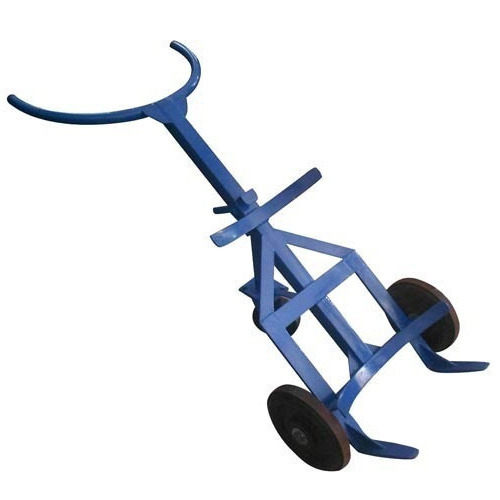 Dakshesh Engineers Three Wheel Drum Lifter Trolley, For Industrial, No Of Wheels: 3 Wheels