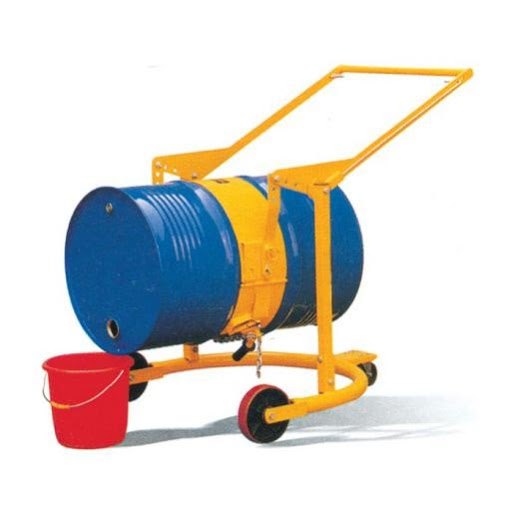 RH Mild Steel Drum carrier and cart cradle, Loading Capacity: 200-400 kg, Model Name/Number: Rhcradle