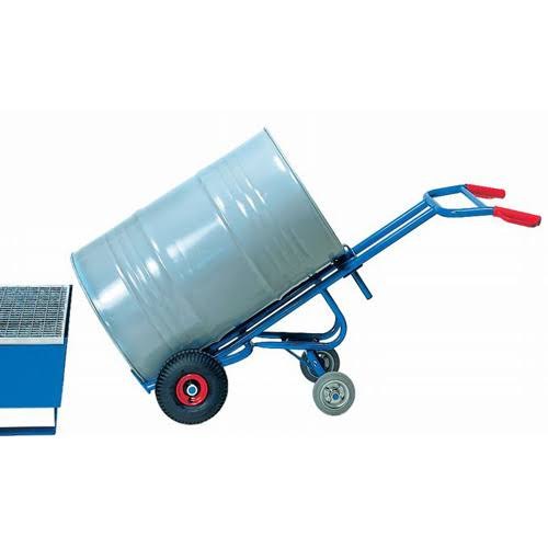 Mild Steel Industrial Drum Trolley, Model Name/Number: Dr1