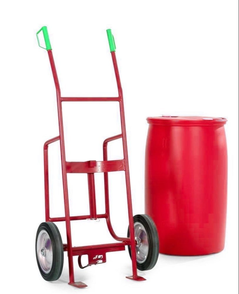 Mild Steel Drum Lifter Trolley, No Of Wheels: 2, Loading Capacity: 600 Kg