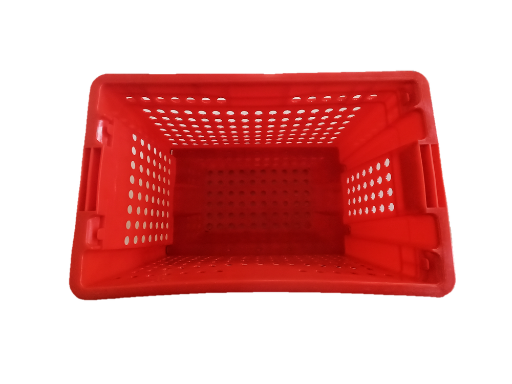 Plastic Rectangular Stackable And Nestable Crates, Capacity: 25 Kgs, Size: 560 X 360 X 290 mm