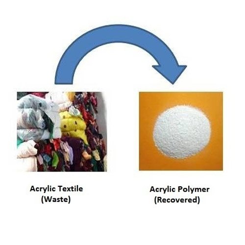 One Time Acrylic Textile Waste Recycling, Industrial