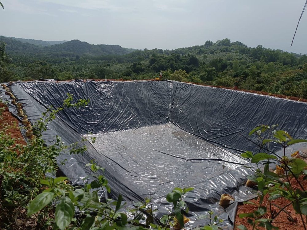 Climax 750 Micron Extruded HDPE Geomembrane, Packaging Size: 6m Width X 50m Length, Packaging Type: Roll