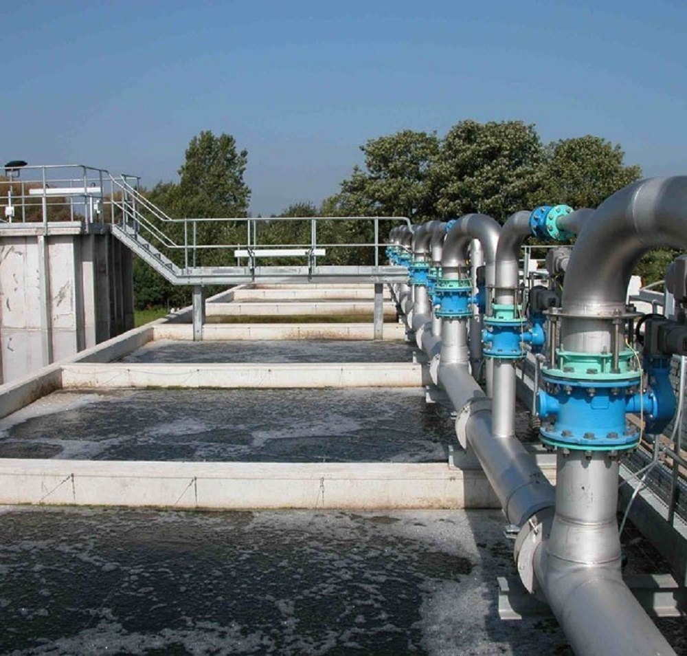 Industrial waste water treatment plant