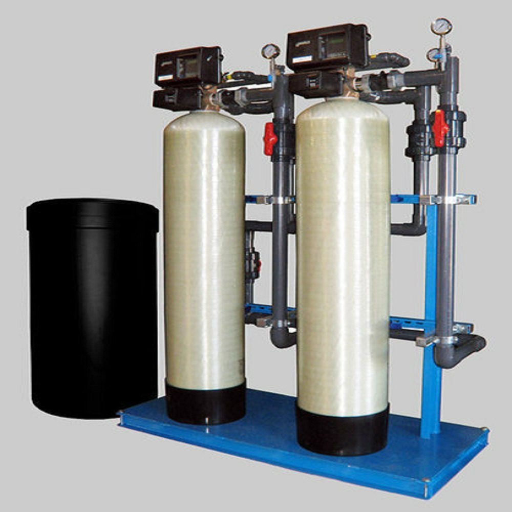 Automatic 100L to 10000L Water Softener Plant Service, For Industrial