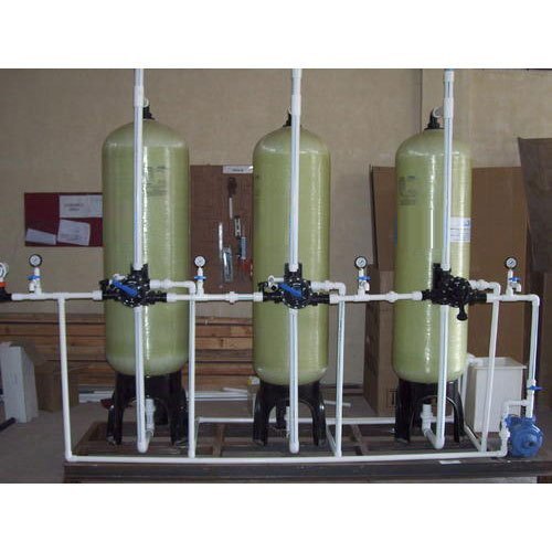 Automatic Industrial Water Softener Plant, 2000 LPH img