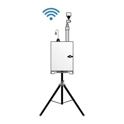 Online Air Monitoring System, For Indoor/outdoor, Industrial img