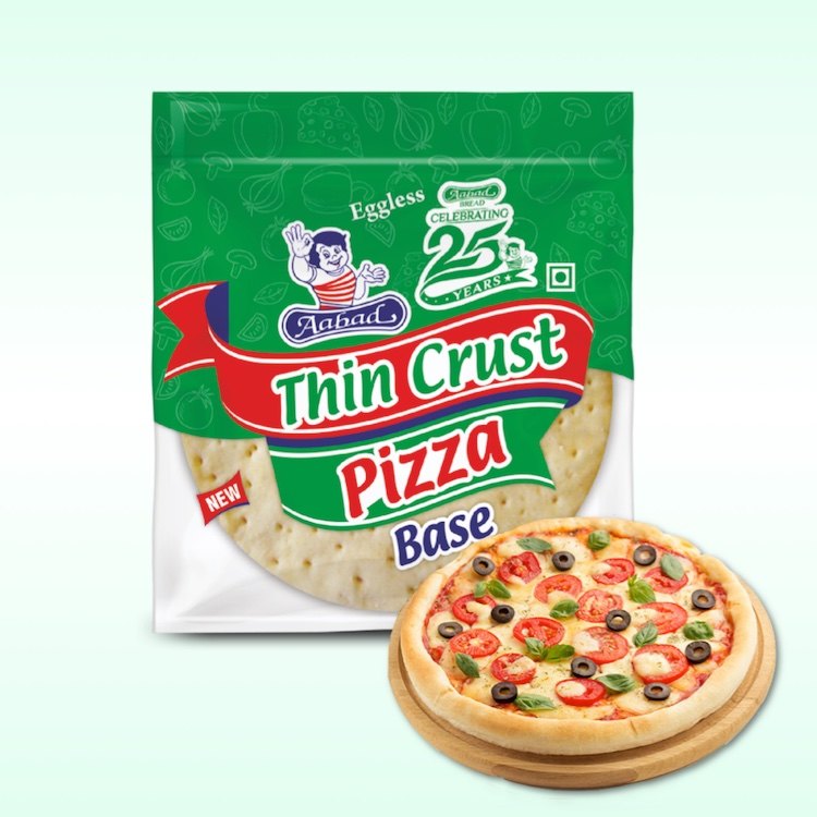 AABAD Thin Crust Pizza Base(4 pcs) img