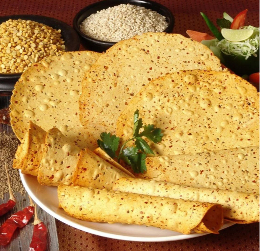 Saras Chana Mix Papad, Packet