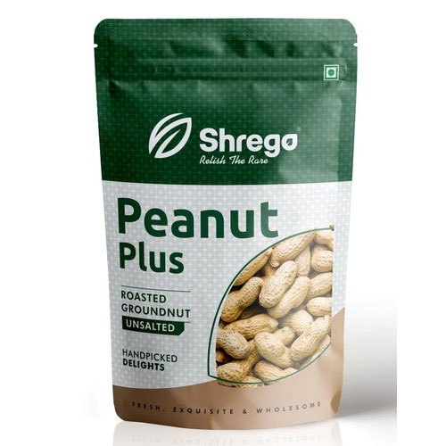 Shrego Slightly Sweet Roasted Groundnut Unsalted, Packaging Size: 250 Grams