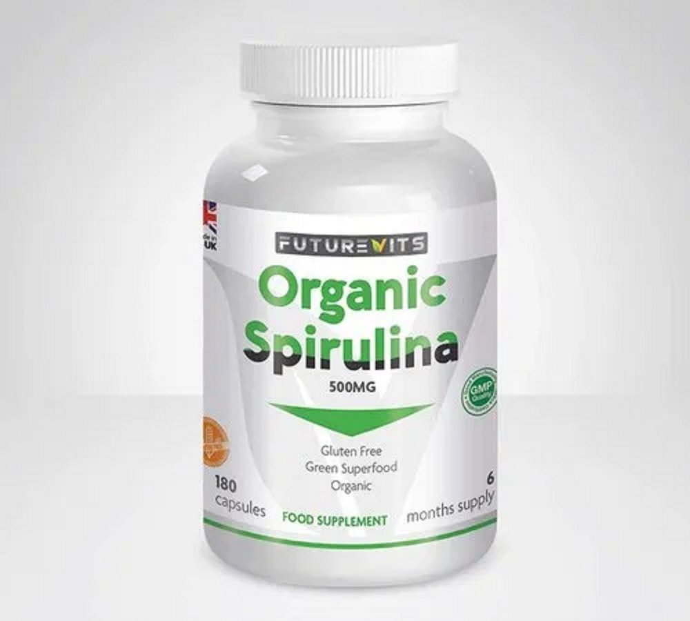 Green Spirulina Capsule, Non Prescription, Treatment: Health Supplements