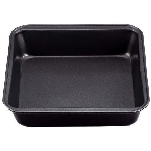 Black Silicone Square Shape Cake Mould Pan, Inside Outside Finish: Glossy, Thickness Millimetre: 3 Mm