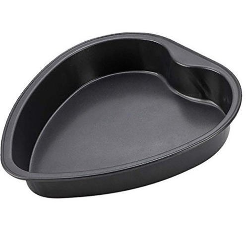 Black Silicone Heart Shape Cake Mould Pan, Inside Outside Finish: Coated, Thickness Millimetre: 3 Mm