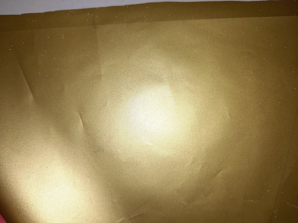 Golden Cellophane Sheets, For Packing, Gsm: 25microns img