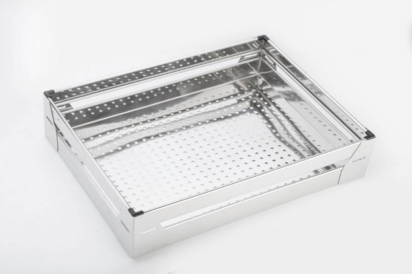 Ss Silica Kitchen Basket, Rectangular