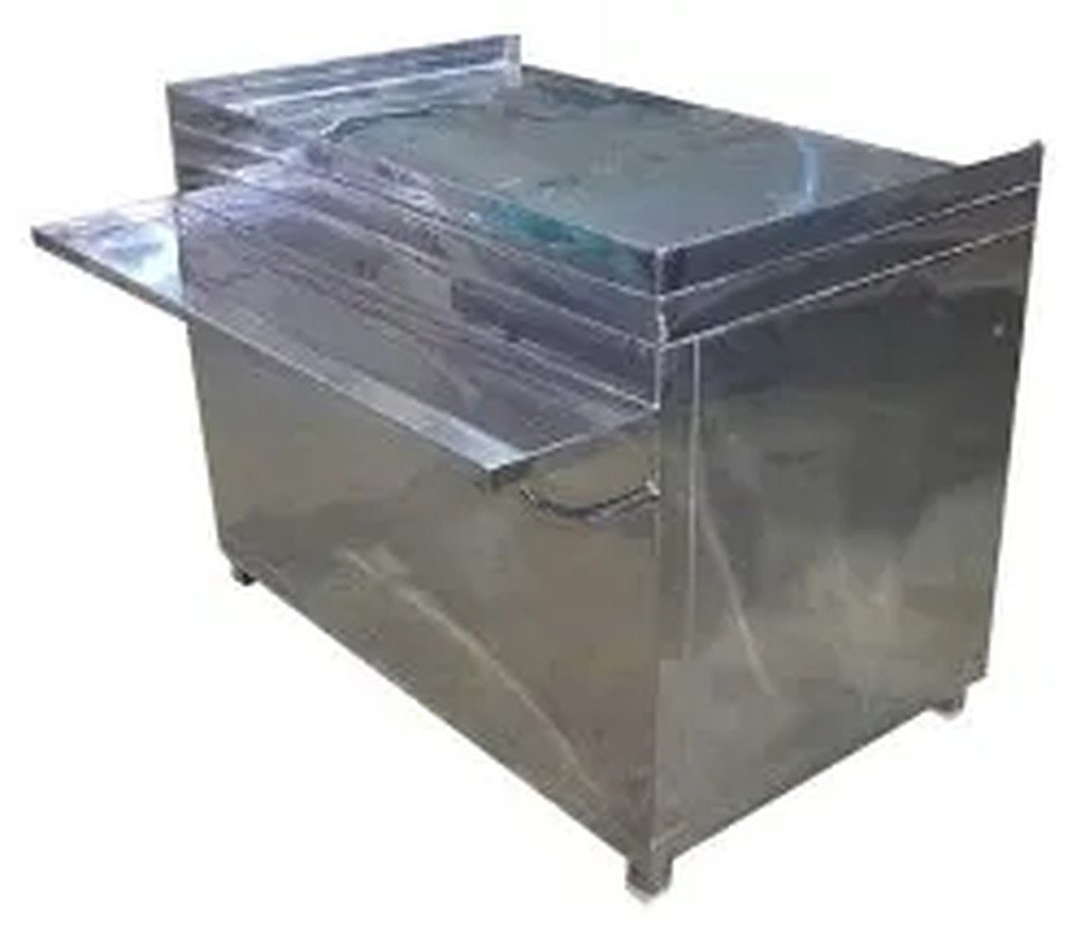 Silver Stainless Steel Fast Food Stall, For Restaurant