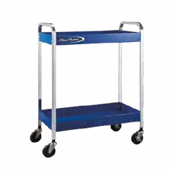 Blue - Point KRBC2TCPCM 2 Shelves Roll Cart