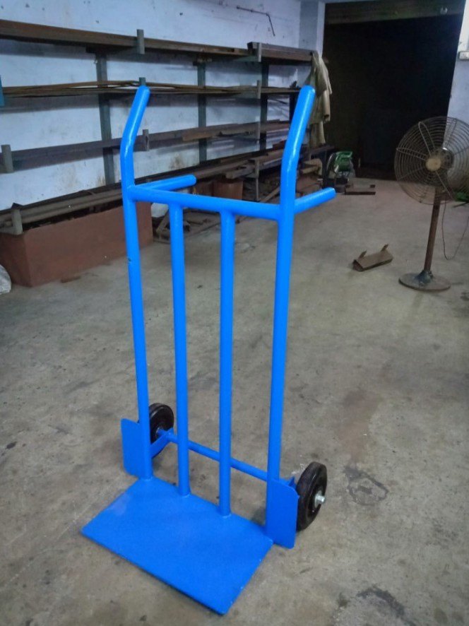 Manual Mild Steel Bale Handling Trolley, L Type, Capacity: 251-300kg