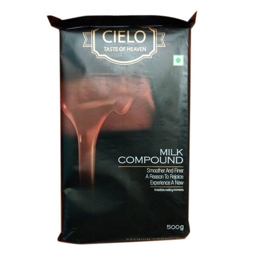 Cielo Rectangular Milk Compound Chocolate Slab img