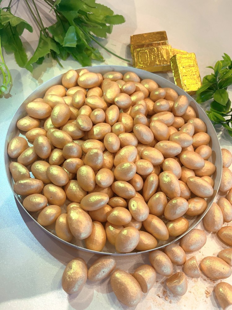 Gold Coated Almonds (Golden Lustre Almond), 2.5kg