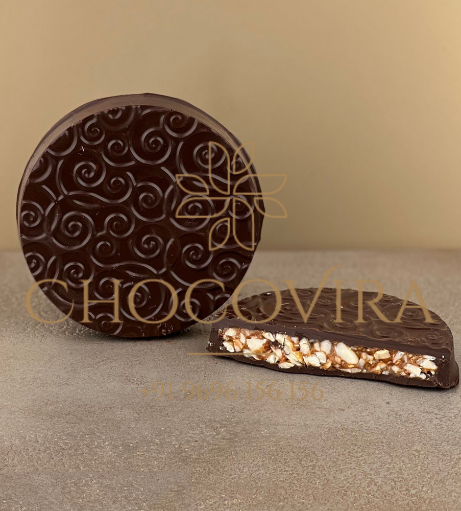 Round Almond Florentine Chocolate