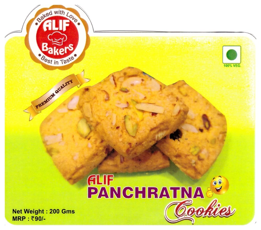 ALIF BAKERS Panchratna Cookies