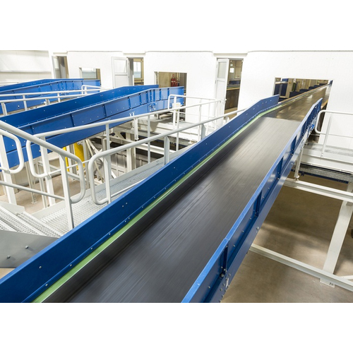 Aline Mild Steel Flat Belt Conveyor