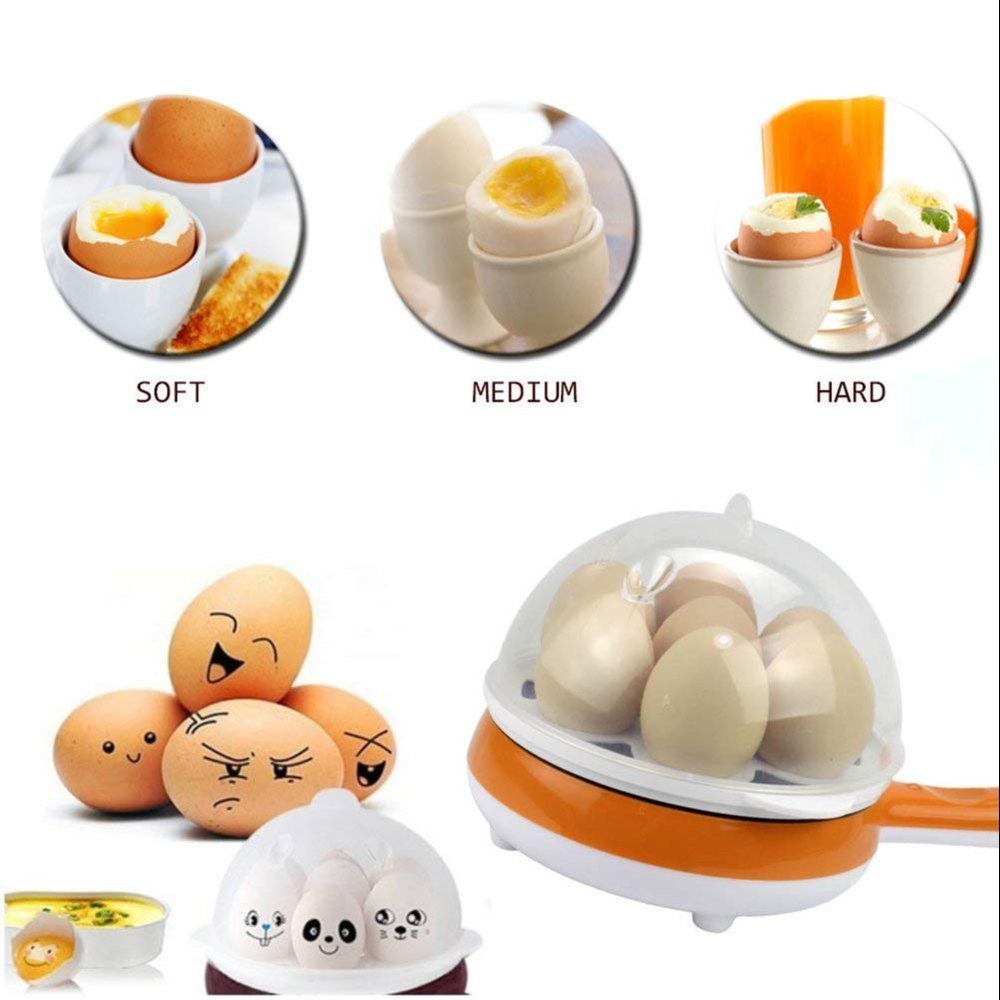 Plastic Multicolor Electric 2 In 1 Frying Pan With Egg Boiler, Capacity: 5 -10 Eggs