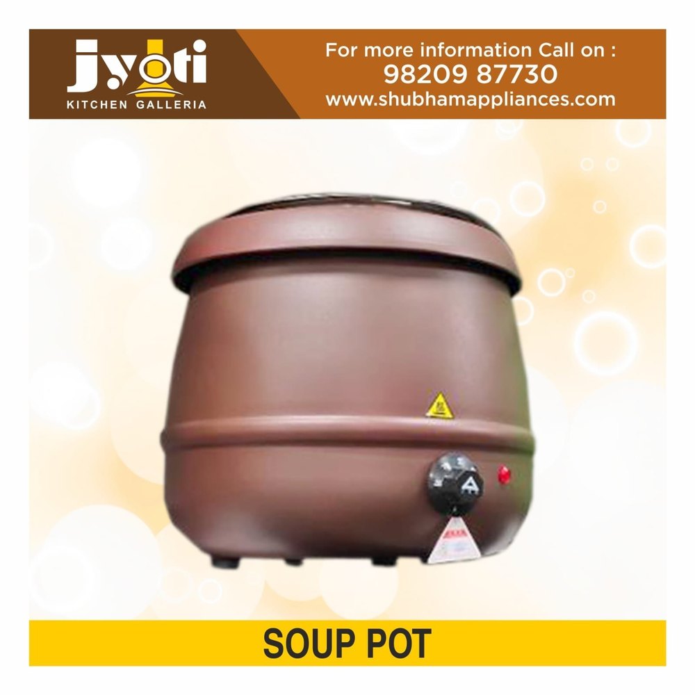 Brown MS Soup Pot, For Commercial