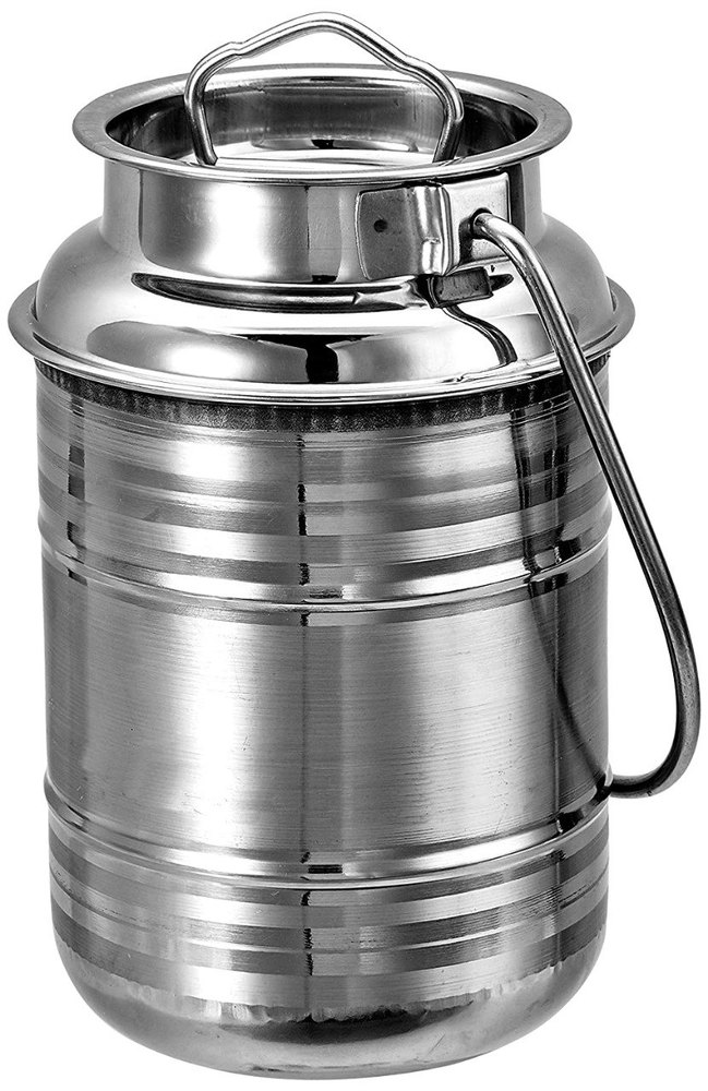 ANAX Silver Steel Milk Pot, For Home