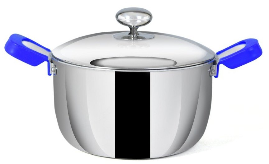 TRI-PLY Stainless Steel Casserole, Capacity: 2.3 L