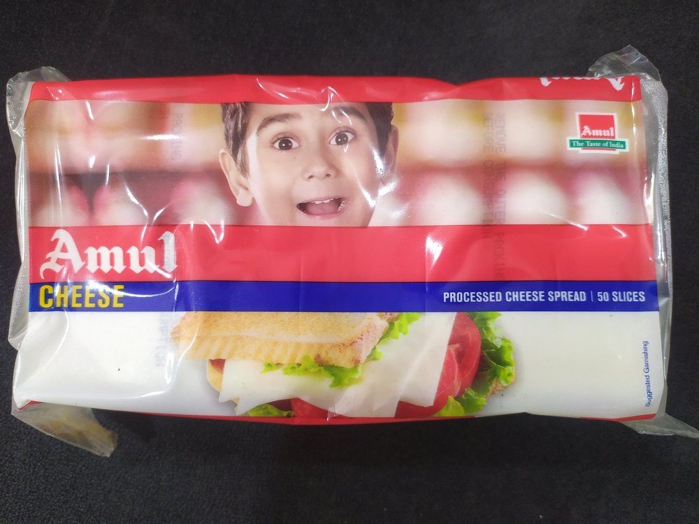 Amul Cheese Slice, Packaging Type: Pack