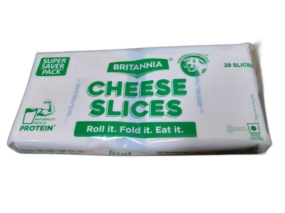 Britannia Cheese Slices, Packaging Size: 200 G, Packaging Type: Packet img