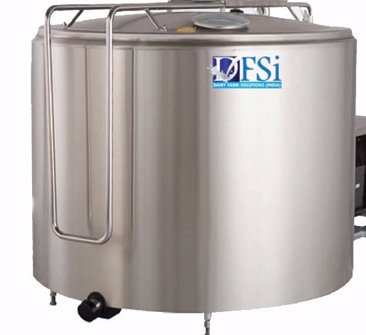 SS 304 Stainless Steel Dump Tank Equipment, For Milk, Capacity: 1000 litres/hr