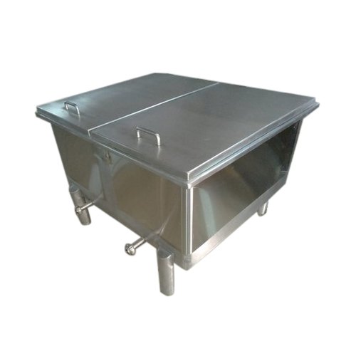 Stainless Steel Dump Tank, Capacity: 40 to 50 L