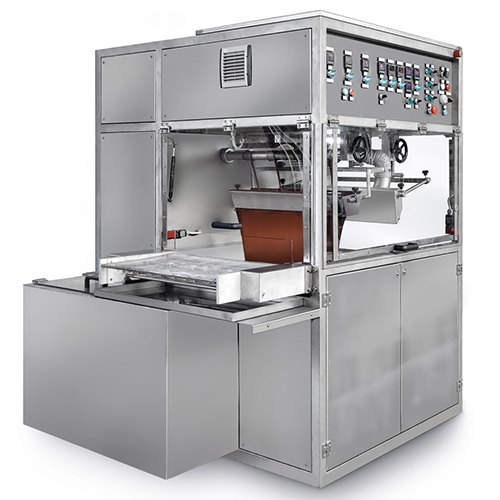 Chocolate Enrobing Machine, Capacity: 25 - 50 Kg/H